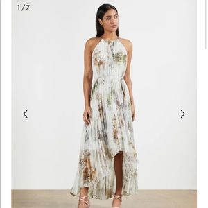 Ted Baker floral halter dress
